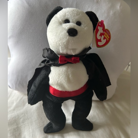 TY original tags  Baron Van Pyre dob October 20, 2006 beanie baby HANDMADE - Picture 1 of 8